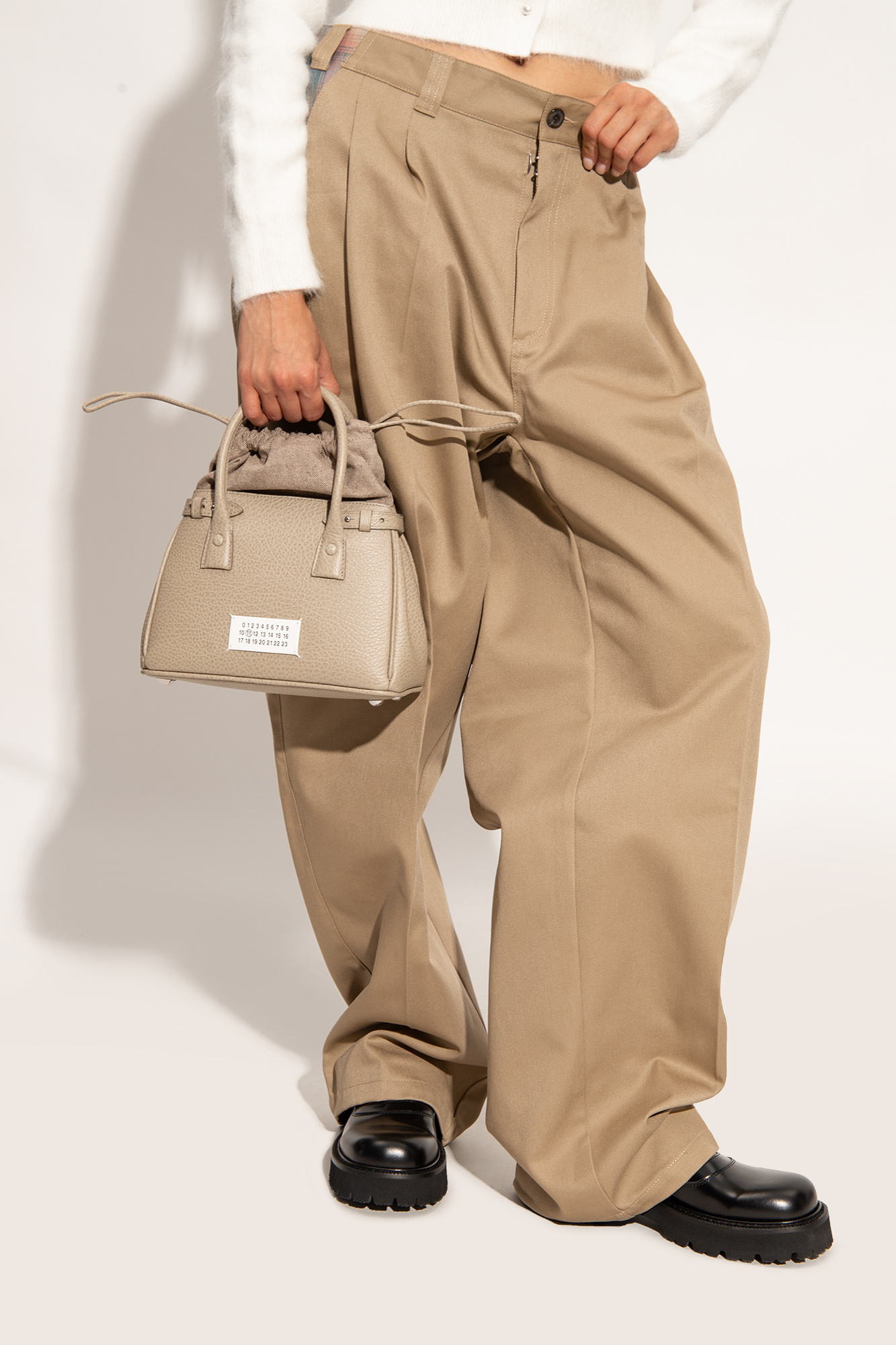 Marni colour-block logo-print shoulder bag | Men's Bags